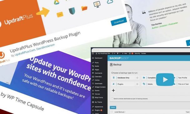 Get peace of mind with the best WordPress Backup Solutions.