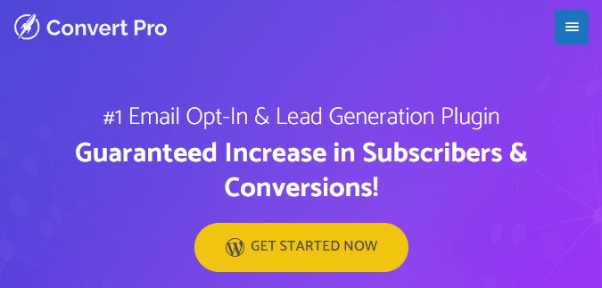 Build Your Email List with WordPress Plugins - Convert Pro