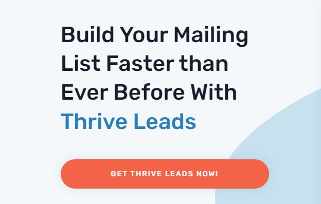 Build Your Email List with WordPress Plugins - Thrive Leads
