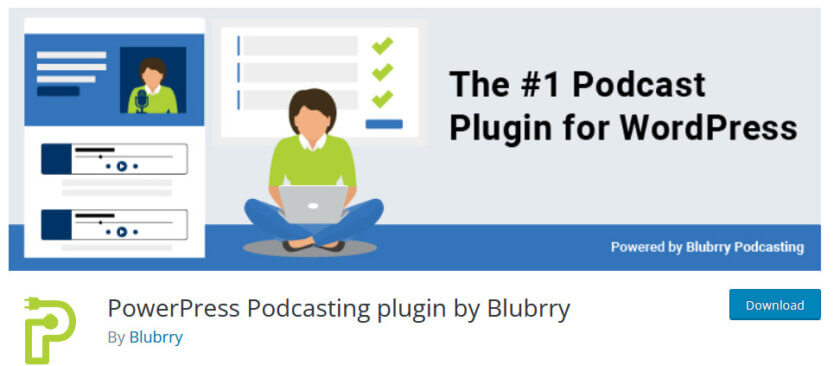 WordPress podcasting plugins - PowerPress Podcasting plugin by Blubrry
